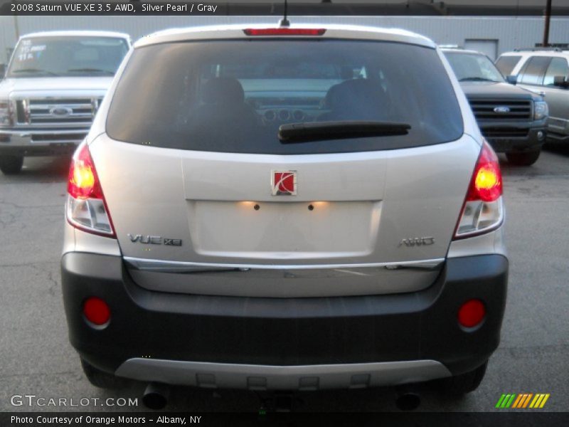 Silver Pearl / Gray 2008 Saturn VUE XE 3.5 AWD