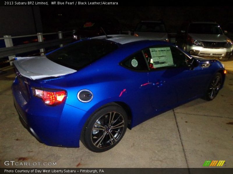 WR Blue Pearl / Black Leather/Alcantara 2013 Subaru BRZ Limited