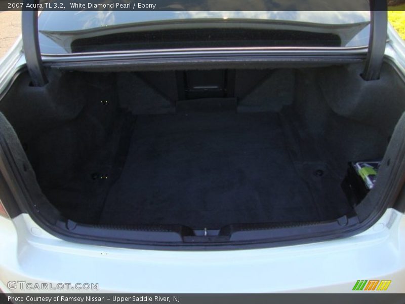 White Diamond Pearl / Ebony 2007 Acura TL 3.2