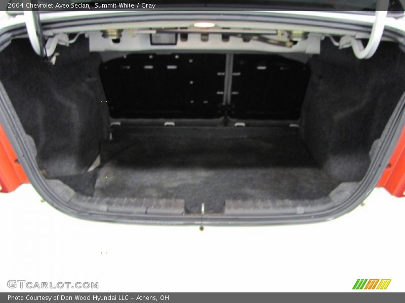 Summit White / Gray 2004 Chevrolet Aveo Sedan