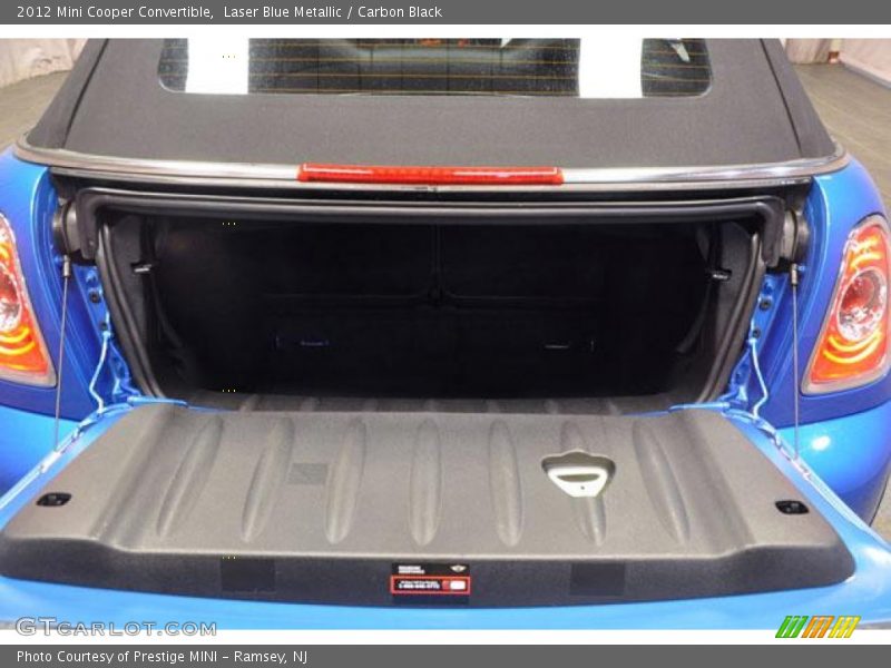 Laser Blue Metallic / Carbon Black 2012 Mini Cooper Convertible