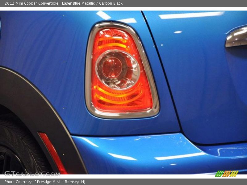 Laser Blue Metallic / Carbon Black 2012 Mini Cooper Convertible