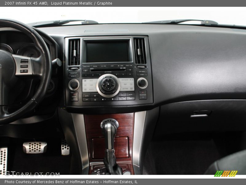 Liquid Platinum Metallic / Graphite 2007 Infiniti FX 45 AWD
