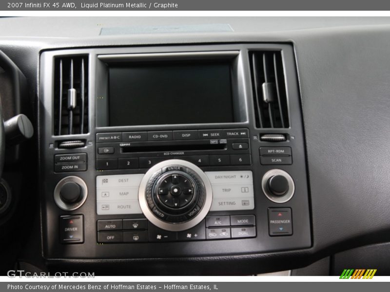 Liquid Platinum Metallic / Graphite 2007 Infiniti FX 45 AWD