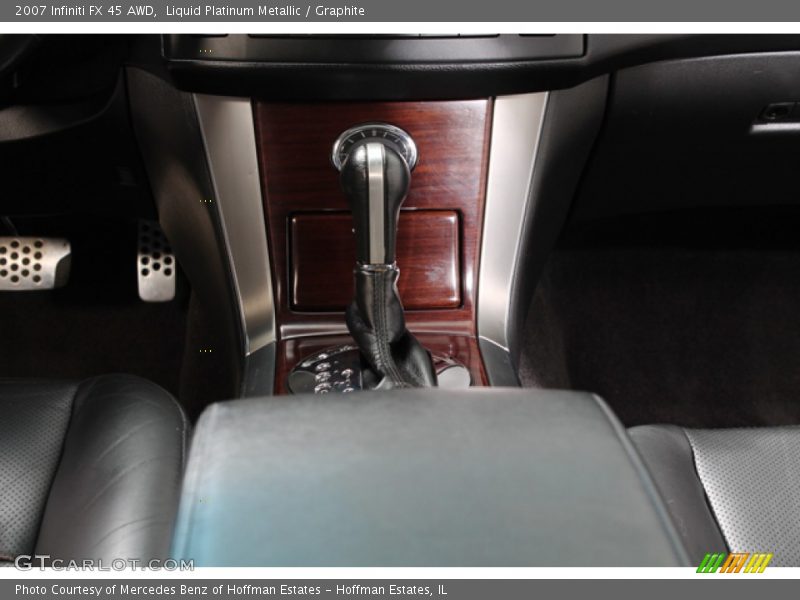 Liquid Platinum Metallic / Graphite 2007 Infiniti FX 45 AWD