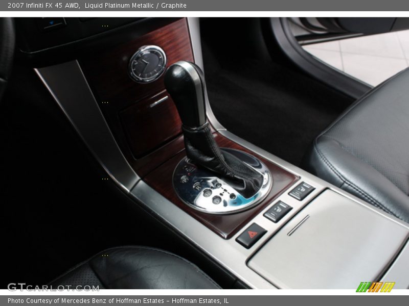 Liquid Platinum Metallic / Graphite 2007 Infiniti FX 45 AWD
