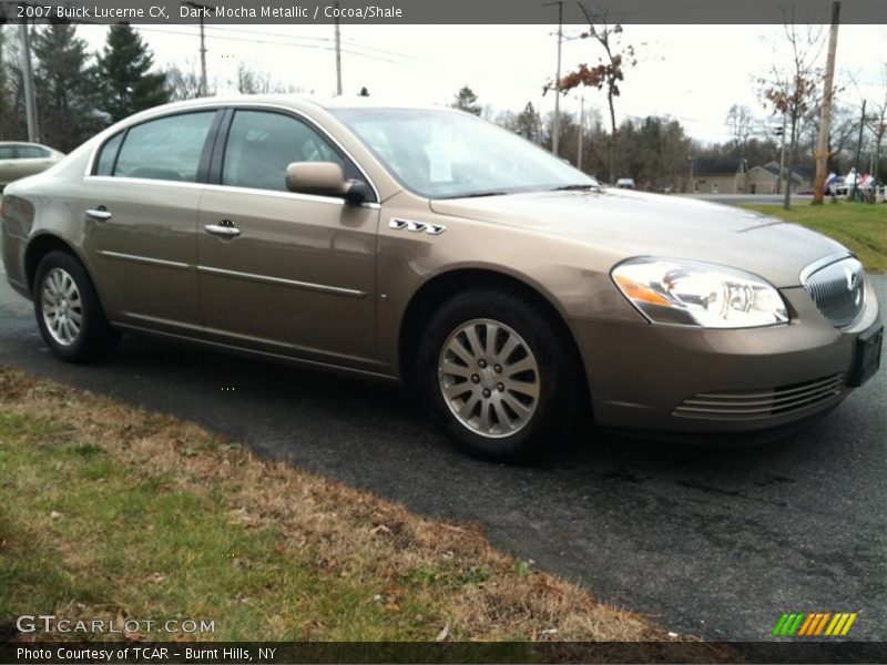 Dark Mocha Metallic / Cocoa/Shale 2007 Buick Lucerne CX