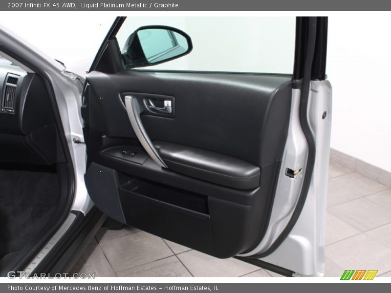Liquid Platinum Metallic / Graphite 2007 Infiniti FX 45 AWD