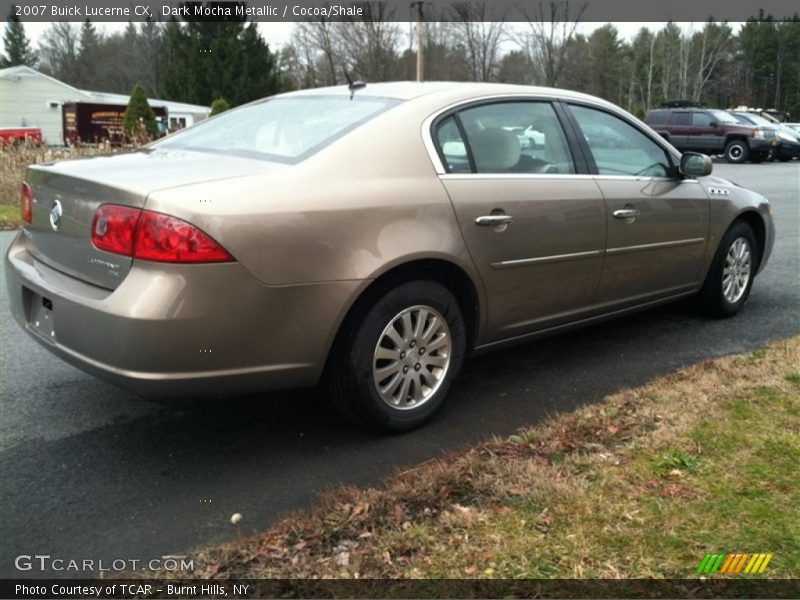 Dark Mocha Metallic / Cocoa/Shale 2007 Buick Lucerne CX