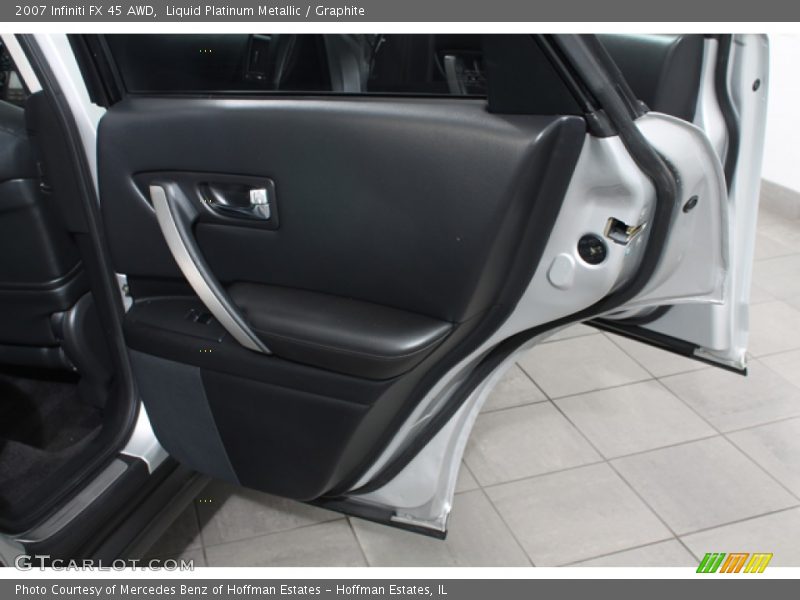Liquid Platinum Metallic / Graphite 2007 Infiniti FX 45 AWD