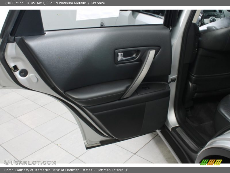 Liquid Platinum Metallic / Graphite 2007 Infiniti FX 45 AWD
