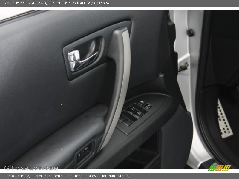 Liquid Platinum Metallic / Graphite 2007 Infiniti FX 45 AWD