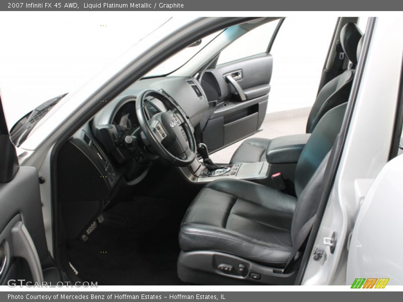 Liquid Platinum Metallic / Graphite 2007 Infiniti FX 45 AWD