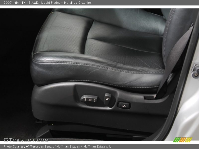 Liquid Platinum Metallic / Graphite 2007 Infiniti FX 45 AWD