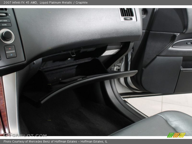 Liquid Platinum Metallic / Graphite 2007 Infiniti FX 45 AWD