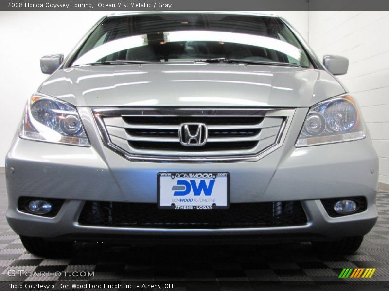 Ocean Mist Metallic / Gray 2008 Honda Odyssey Touring