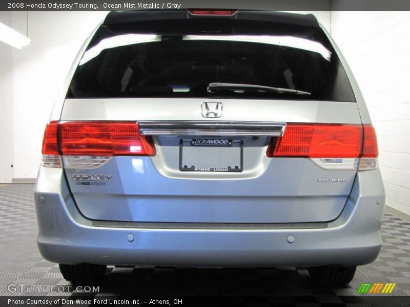 Ocean Mist Metallic / Gray 2008 Honda Odyssey Touring