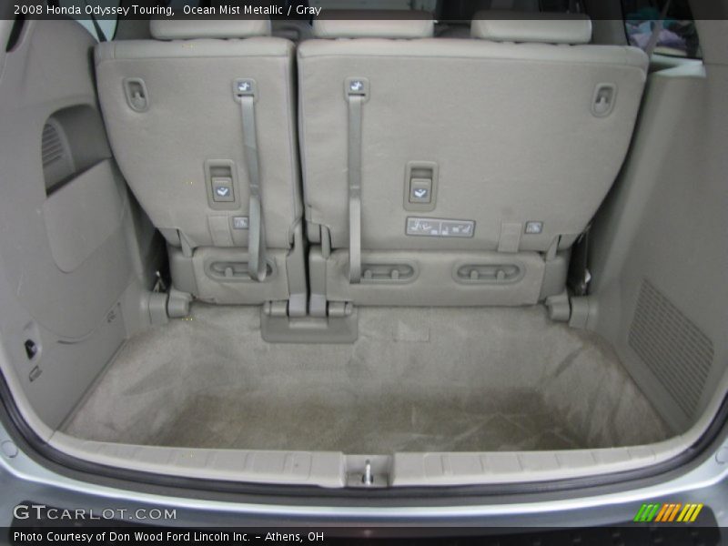 Ocean Mist Metallic / Gray 2008 Honda Odyssey Touring