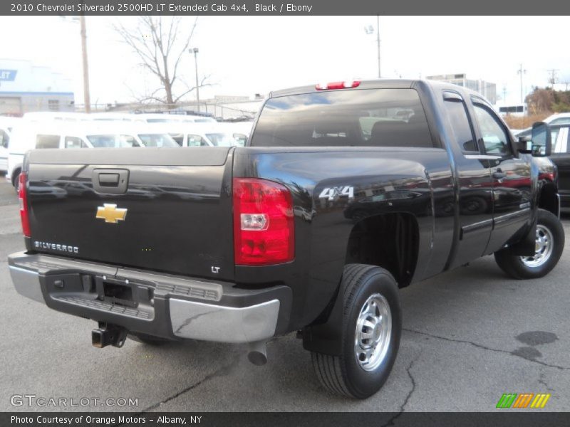 Black / Ebony 2010 Chevrolet Silverado 2500HD LT Extended Cab 4x4