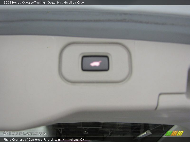 Ocean Mist Metallic / Gray 2008 Honda Odyssey Touring