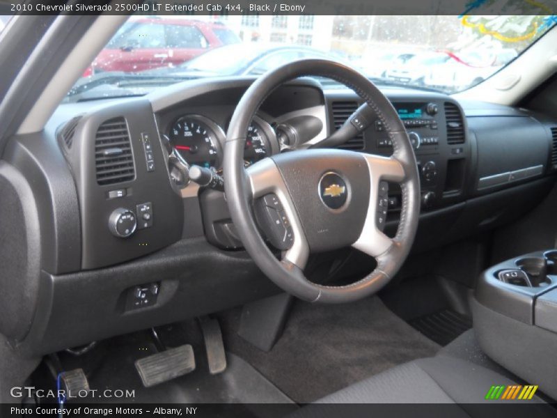 Black / Ebony 2010 Chevrolet Silverado 2500HD LT Extended Cab 4x4