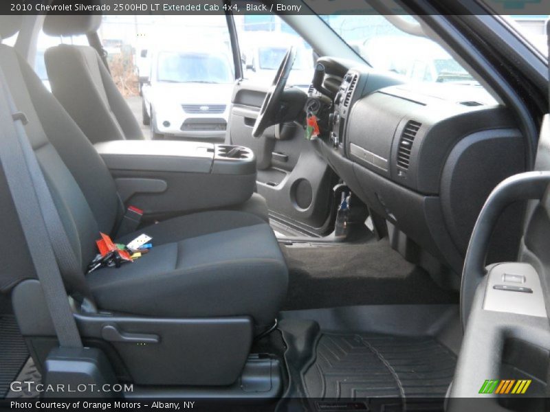 Black / Ebony 2010 Chevrolet Silverado 2500HD LT Extended Cab 4x4