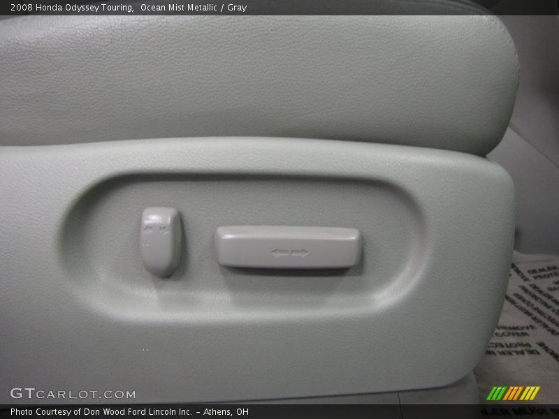 Ocean Mist Metallic / Gray 2008 Honda Odyssey Touring