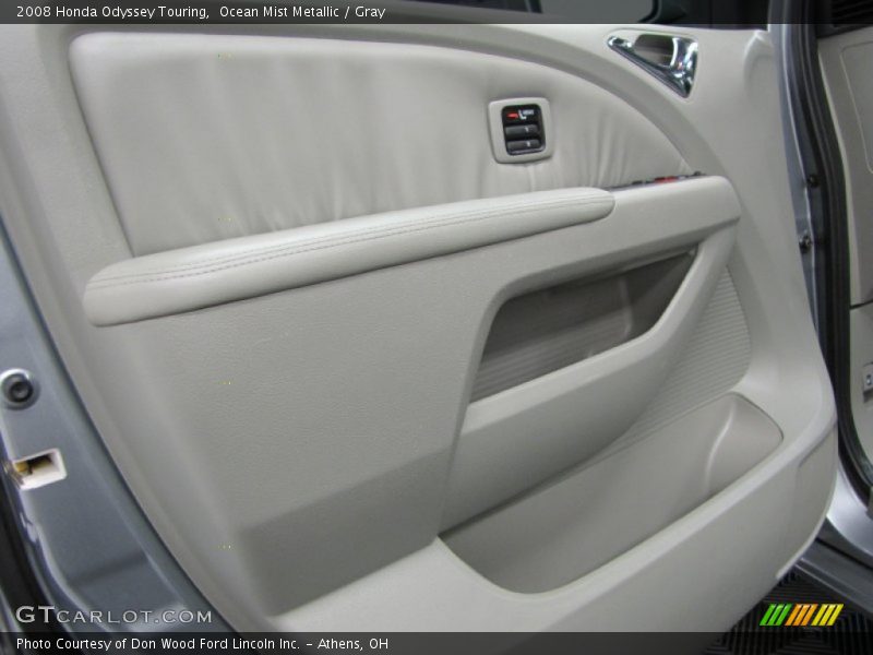 Ocean Mist Metallic / Gray 2008 Honda Odyssey Touring