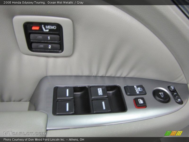 Ocean Mist Metallic / Gray 2008 Honda Odyssey Touring