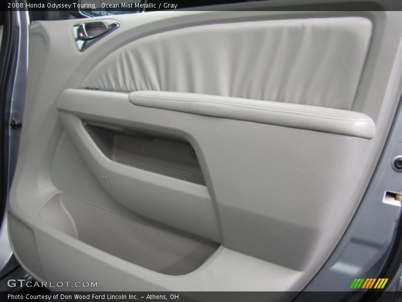 Ocean Mist Metallic / Gray 2008 Honda Odyssey Touring