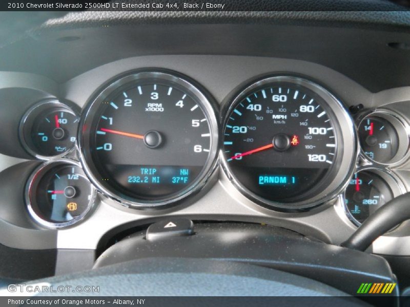 Black / Ebony 2010 Chevrolet Silverado 2500HD LT Extended Cab 4x4