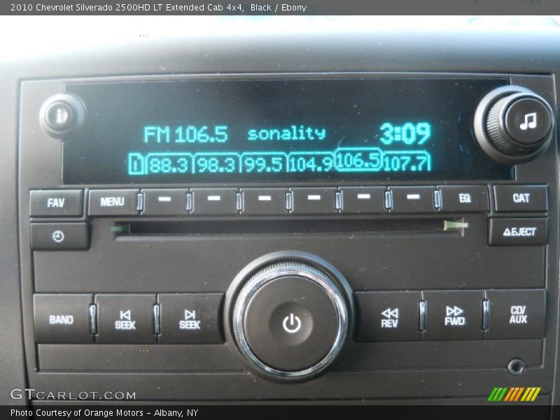 Black / Ebony 2010 Chevrolet Silverado 2500HD LT Extended Cab 4x4