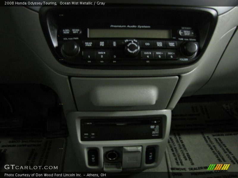 Ocean Mist Metallic / Gray 2008 Honda Odyssey Touring