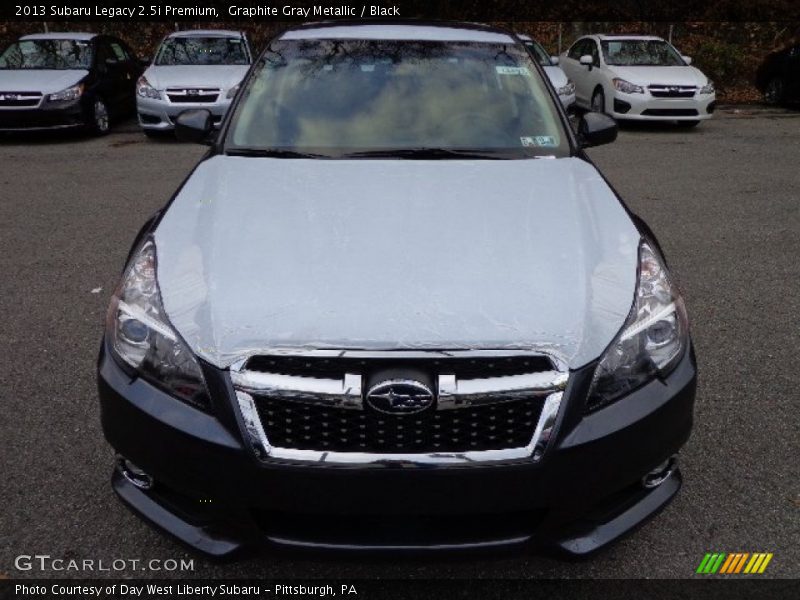 Graphite Gray Metallic / Black 2013 Subaru Legacy 2.5i Premium