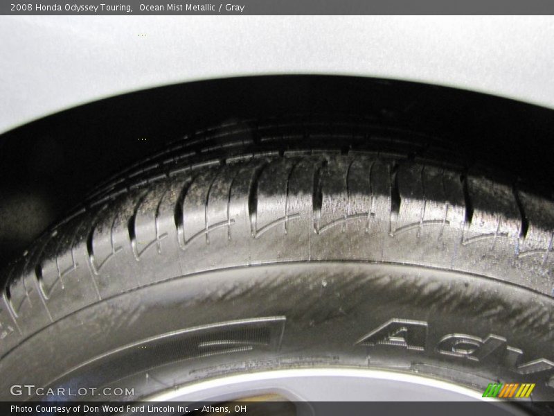 Ocean Mist Metallic / Gray 2008 Honda Odyssey Touring