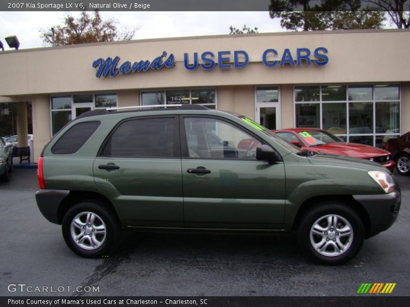 Natural Olive / Beige 2007 Kia Sportage LX V6