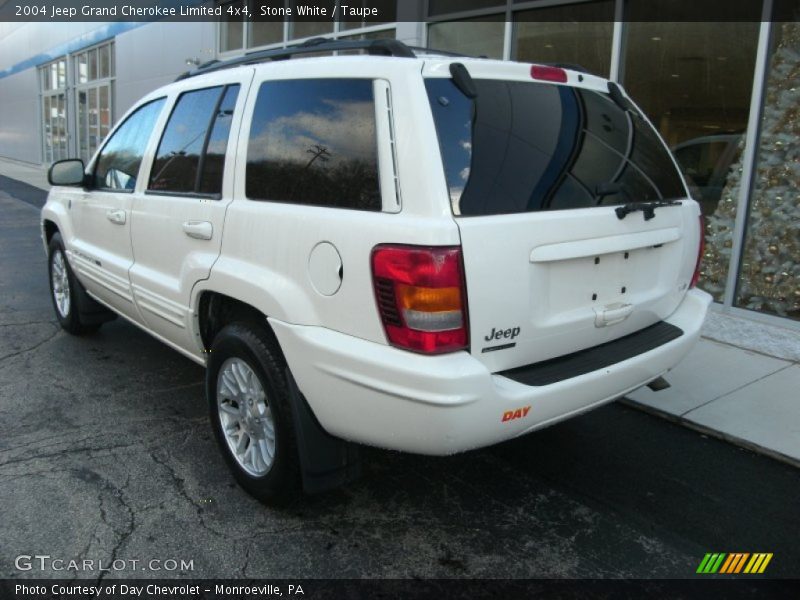 Stone White / Taupe 2004 Jeep Grand Cherokee Limited 4x4