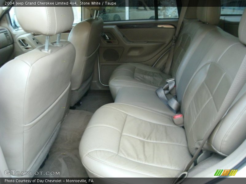 Stone White / Taupe 2004 Jeep Grand Cherokee Limited 4x4