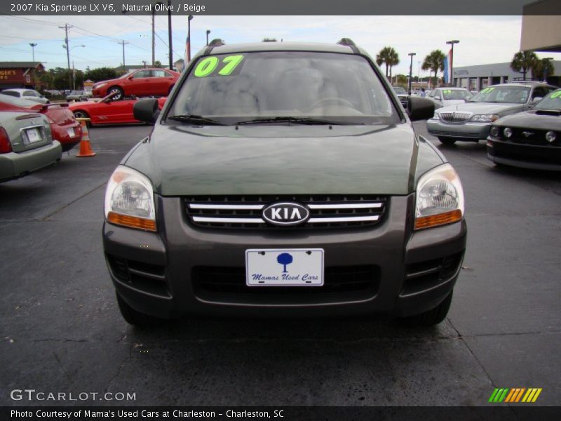 Natural Olive / Beige 2007 Kia Sportage LX V6