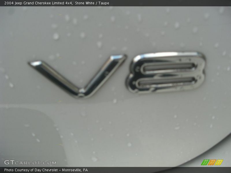 Stone White / Taupe 2004 Jeep Grand Cherokee Limited 4x4