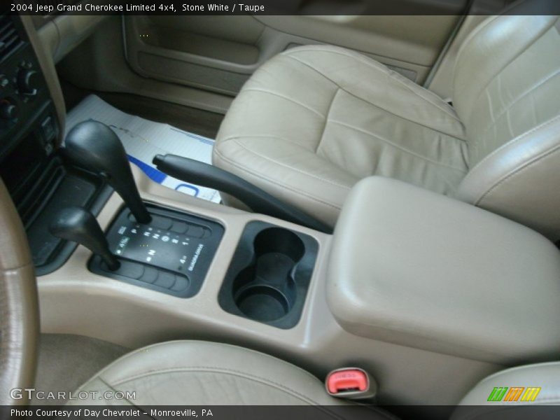 Stone White / Taupe 2004 Jeep Grand Cherokee Limited 4x4