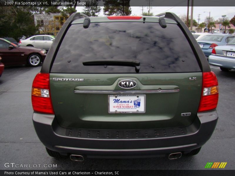 Natural Olive / Beige 2007 Kia Sportage LX V6