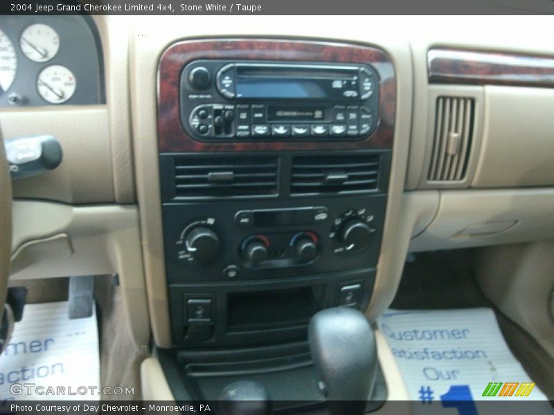 Stone White / Taupe 2004 Jeep Grand Cherokee Limited 4x4