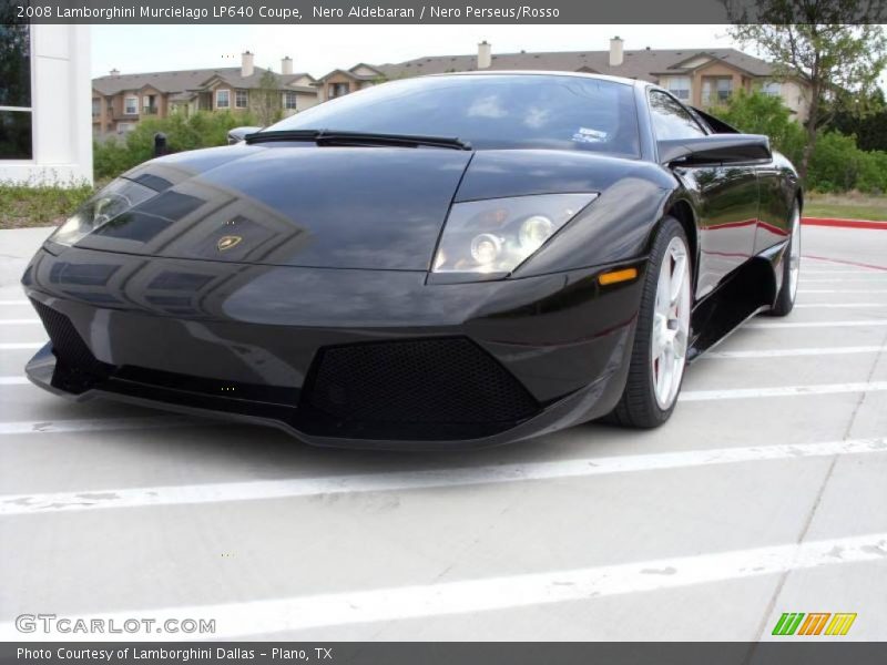 Front 3/4 View of 2008 Murcielago LP640 Coupe