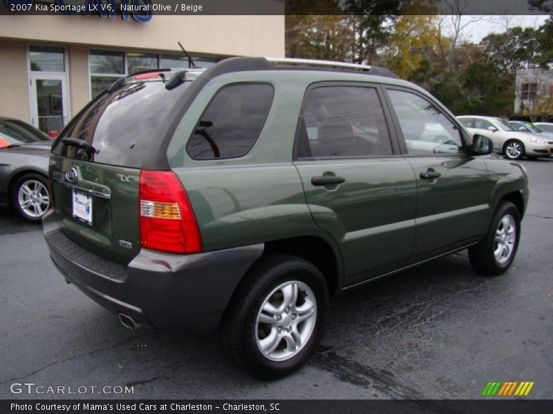 Natural Olive / Beige 2007 Kia Sportage LX V6