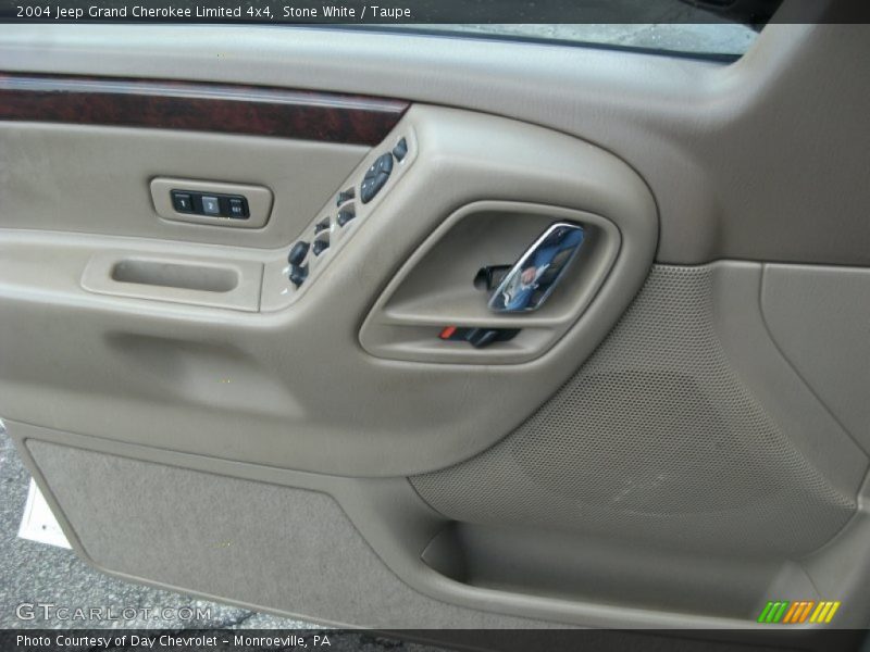 Stone White / Taupe 2004 Jeep Grand Cherokee Limited 4x4
