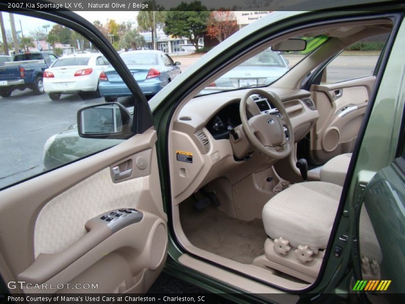  2007 Sportage LX V6 Beige Interior