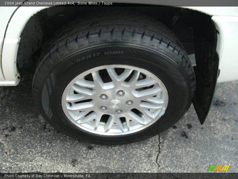 Stone White / Taupe 2004 Jeep Grand Cherokee Limited 4x4