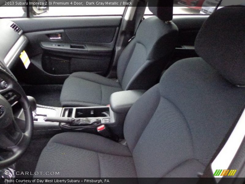 Dark Gray Metallic / Black 2013 Subaru Impreza 2.0i Premium 4 Door