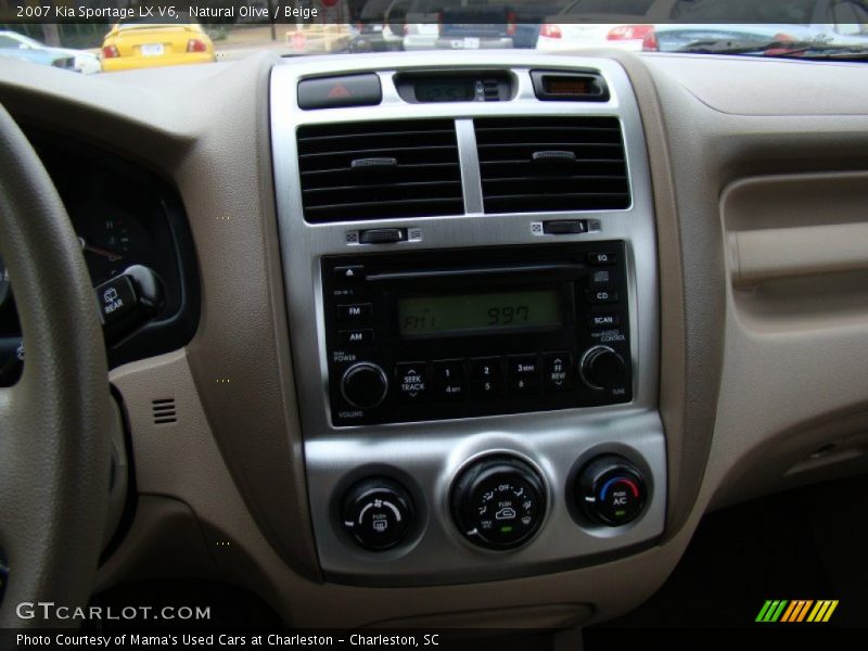 Controls of 2007 Sportage LX V6